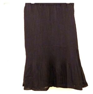 Sunny Leigh black pleated skirt